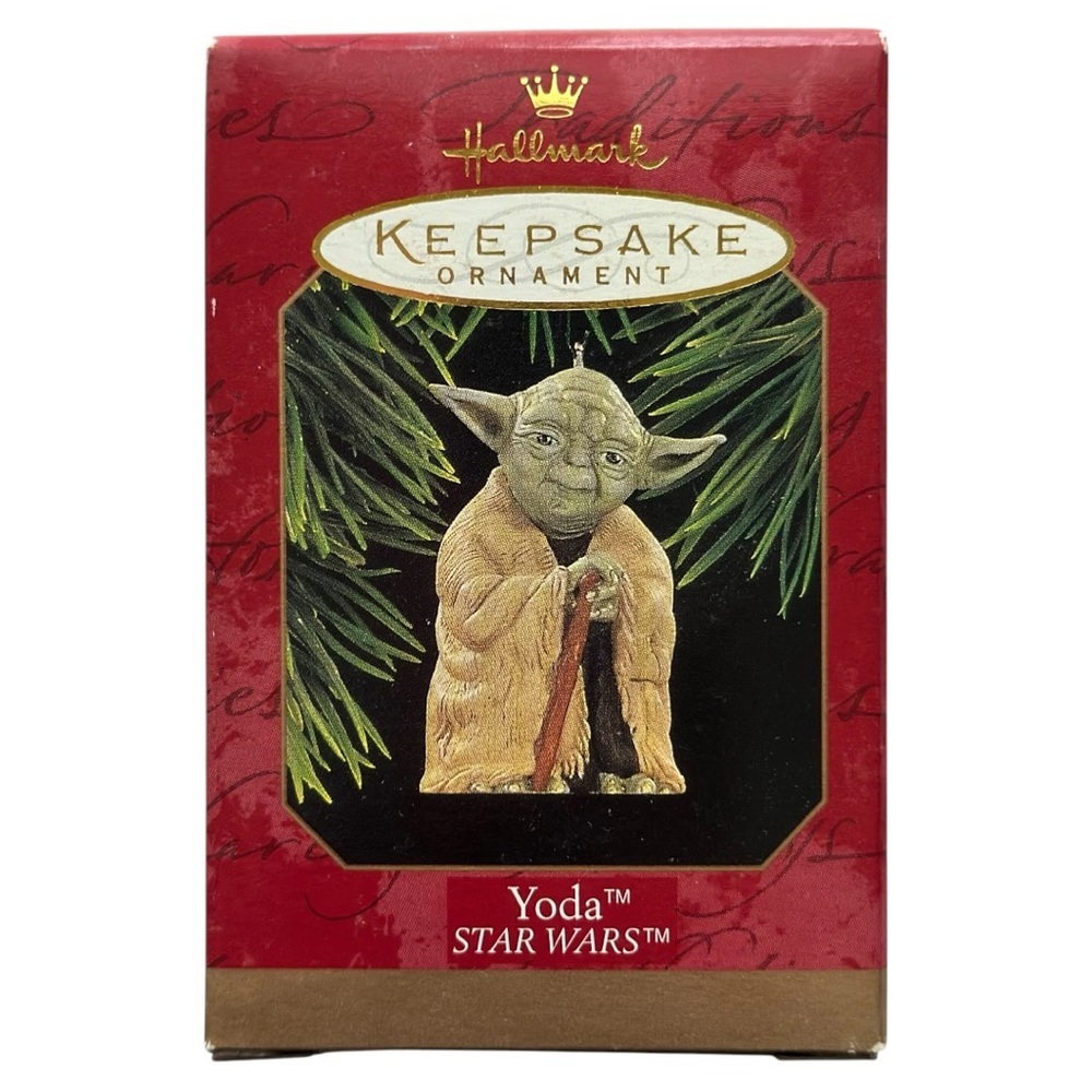 Yoda Star Wars Ornament – Hallmark Keepsake 1997 NEW